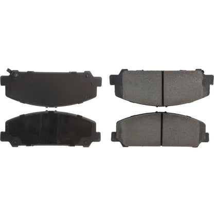 Centric Parts Disc Brake Pad Set Premium Ceramic with Shims and Hardware for 2010-2005 Infiniti QX56 2011-2006 Nissan Armada 2010-2007 Titan 301.12860