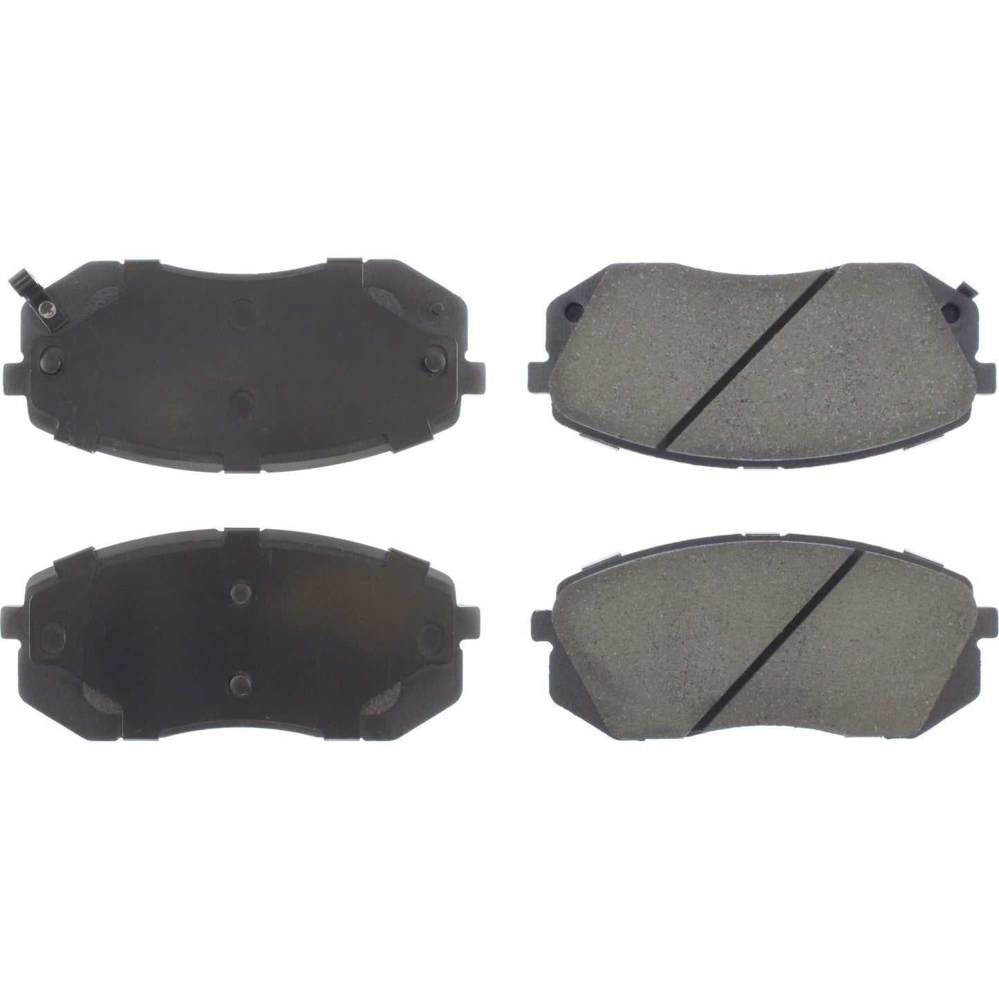 Centric Parts Disc Brake Pad Set Premium Ceramic with Shims and Hardware for 2015 Hyundai Sonata 2010-2007 Kia Rondo 301.12950