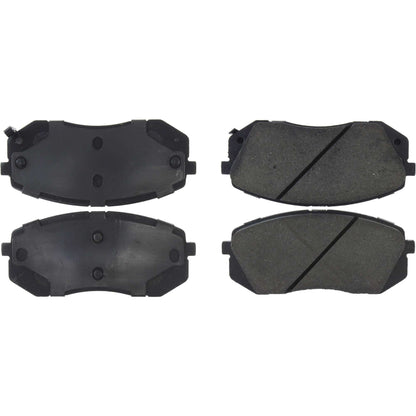 Centric Parts Disc Brake Pad Set Premium Ceramic with Shims and Hardware for Hyundai Ix35 2015, Tucson 2017-2010, Kia Cadenza 2016-2014, Rondo 2012-2009, Soul Ev 2016-2015, Sportage 2016-2011 301.12951