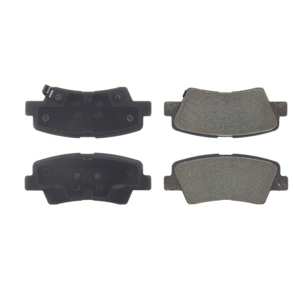 Centric Parts Disc Brake Pad Set Premium Ceramic with Shims and Hardware for 2009-2011 Hyundai Azera, 2010 Elantra, 2008-2010 Sonata, 2007-2009 Kia Amanti, and 2010-2013 Soul 301.13130