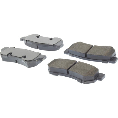 Centric Parts Disc Brake Pad Set Premium Ceramic with Shims and Hardware for 2007-2010 Chevrolet Optra, 2007-2008 Suzuki Forenza, 2007-2008 Reno 301.13150