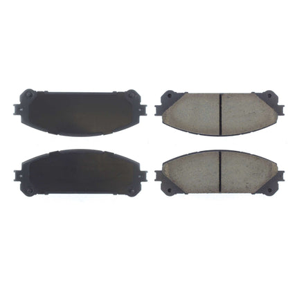 Centric Parts Disc Brake Pad Set Premium Ceramic with Shims and Hardware for 2015-2022 Lexus NX, RX, Toyota Highlander, RAV4 Prime, Sienna
