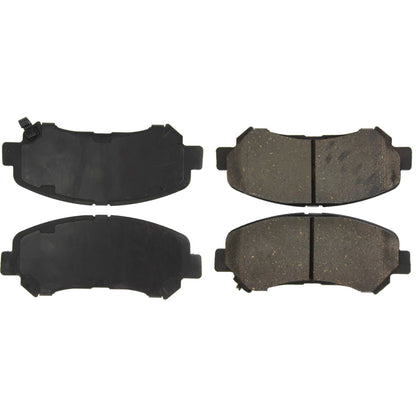 Centric Parts Disc Brake Pad Set Premium Ceramic with Shims for Nissan Rogue 2008‑2015 Sentra 2007‑2008 X‑Trail 2008‑2016 Suzuki Kizashi 2010‑2016