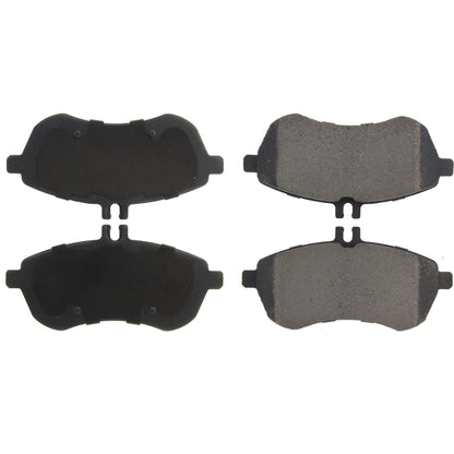 Centric Parts Disc Brake Pad Set with High Performance Shims for 100% Asbestos Free Ceramic Formula 301.13400
