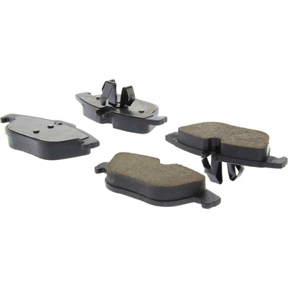 Centric Parts Disc Brake Pad Set Premium Ceramic with Shims and Hardware for 2013-2015 Mercedes-Benz GLK250, 2009 GLK280, 2010-2013 GLK300, 2010-2015 GLK350 301.13411