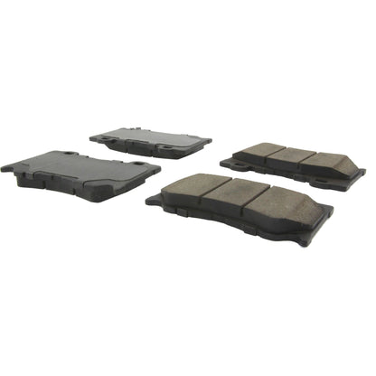 Centric Parts Disc Brake Pad Set Premium Ceramic with Shims and Hardware for 2009-2013 Infiniti FX50 G37 M35h M37 M56 Q50 Q60 Q70 Q70L QX70 Nissan 350Z 370Z Z 2014-2023 Part 301.13460