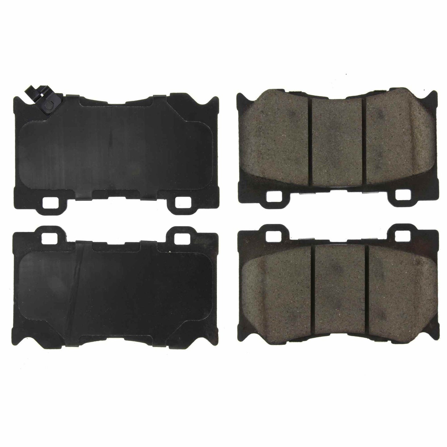 Centric Parts Disc Brake Pad Set Premium Ceramic with Shims and Hardware for 2009-2013 Infiniti FX50 G37 M35h M37 M56 Q50 Q60 Q70 Q70L QX70 Nissan 350Z 370Z Z 2014-2023 Part 301.13460