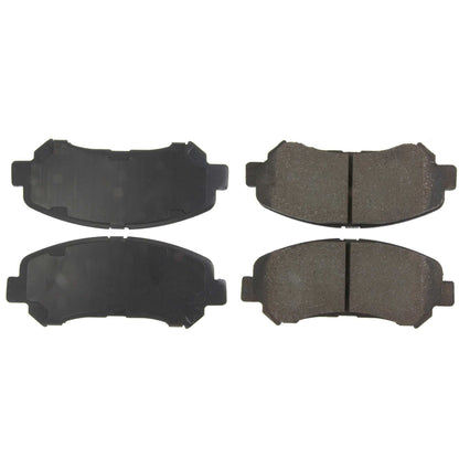 Centric Parts Disc Brake Pad Set Premium Ceramic with Shims and Hardware for 2014-2017 Nissan Juke, 2009-2018 Maxima, 2009-2012 Sentra 301.13740
