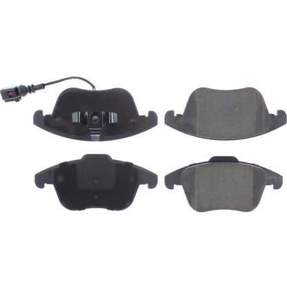 Centric Parts Disc Brake Pad Set Premium Ceramic with Shims for Audi Q3 2015-2019, Volkswagen Passat 2012-2021, Tiguan 2009-2017 Part 301.13750
