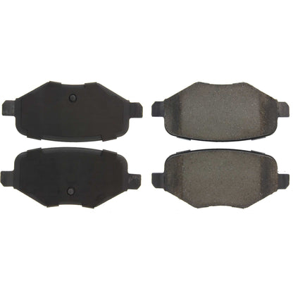 Centric Parts Disc Brake Pad Set Premium Ceramic with Shims and Hardware for Ford Edge 2014-2011, Explorer 2019-2011 301.13770