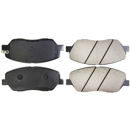 Centric Parts Premium Ceramic Brake Pads with Shims and Hardware 301.13850