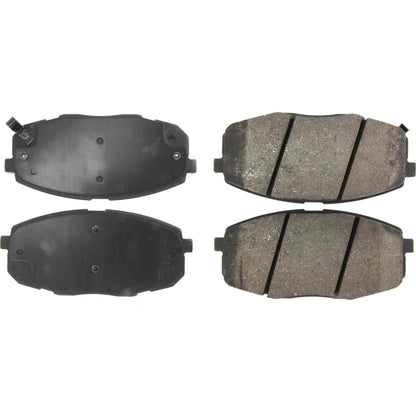 Centric Parts Disc Brake Pad Set Premium Ceramic with Shims and Hardware for 2009-2012 Hyundai Elantra, 2010-2013 Kia Forte, 2012-2013 Forte5, 2010-2013 Forte Koup 301.13970