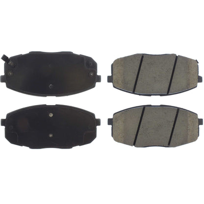 Centric Parts Disc Brake Pad Set Premium Ceramic with Shims and Hardware for 2014-2016 Kia Soul 301.13972