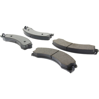 Centric Parts Disc Brake Pad Set Premium Ceramic with Shims and Hardware for 2009-2017 Chevrolet Express 3500, Silverado 2500