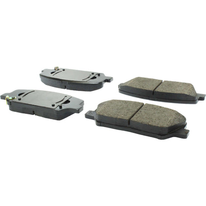 Centric Parts Disc Brake Pad Set Premium Ceramic with Shims and Hardware for 2010-2016 Hyundai Genesis Coupe 2011-2015 Kia Optima 301.14130