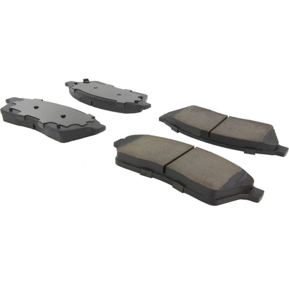 Centric Parts Disc Brake Pad Set Premium Ceramic with Shims and Hardware for 2010-2016 Cadillac SRX, 2011 Saab 9-4X 301.14220
