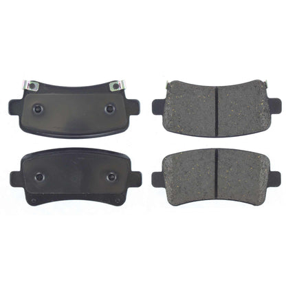 Centric Parts Disc Brake Pad Set with High Performance Shims for Passenger Cars and Light Duty Trucks 301.14302