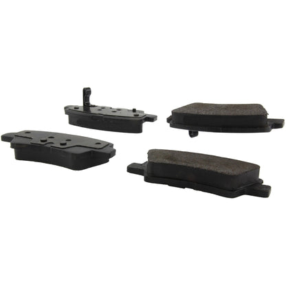 Centric Parts Disc Brake Pad Set Premium Ceramic with Shims and Hardware for 2012-2017 Hyundai Azera, 2009-2015 Sonata, 2011-2016 Kia Optima 301.14450