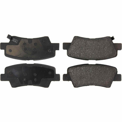 Centric Parts Disc Brake Pad Set Premium Ceramic with Shims and Hardware for 2012-2017 Hyundai Azera, 2009-2015 Sonata, 2011-2016 Kia Optima 301.14450