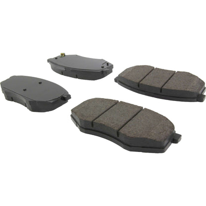 Centric Parts Disc Brake Pad Set Premium Ceramic with Shims and Hardware for 2010-2011 Hyundai Tucson Kia Sportage 301.14470