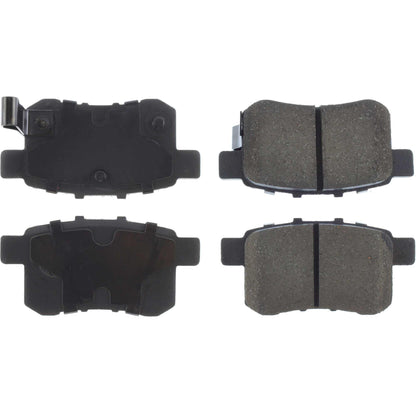 Centric Parts Disc Brake Pad Set Premium Ceramic with Shims and Hardware for 2011-2014 Acura TSX 2017-2011 Honda Accord 301.14510