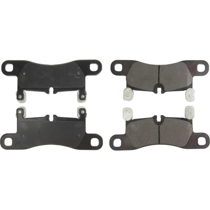 Centric Parts Disc Brake Pad Set Premium Ceramic with Shims and Hardware for 2011-2018 Porsche Cayenne Volkswagen Touareg 301.14530
