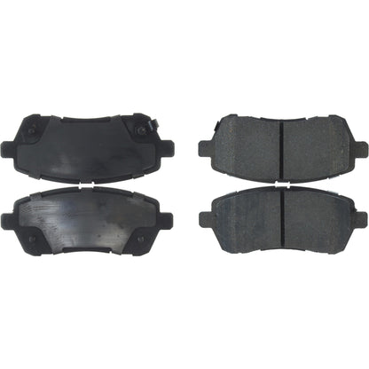 Centric Parts Disc Brake Pad Set Premium Ceramic with Shims and Hardware for 2011-2015 Mazda 2 301.14541