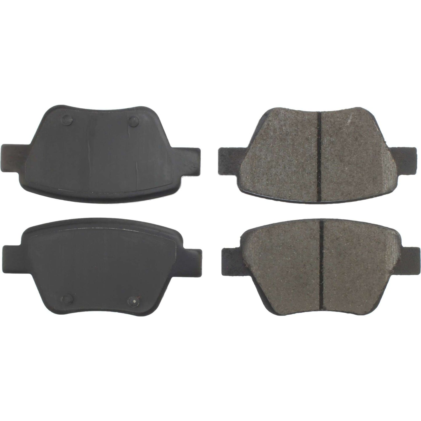 Centric Parts Disc Brake Pad Set Premium Ceramic with Shims and Hardware for 2005-2018 Audi A3, Volkswagen Beetle, Golf GTI, Jetta, Passat 301.14560