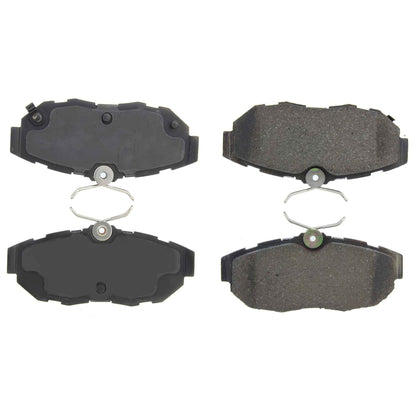Centric Parts Premium Ceramic Brake Pads with Shims and Hardware 301.14650