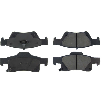 Stoptech Centric 11-12 Jeep Grand Cherokee Rear Premium Ceramic Brake Pads 301.14980