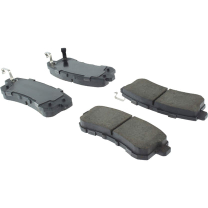Centric Parts Premium Ceramic Brake Pads with Shims and Hardware 301.15100
