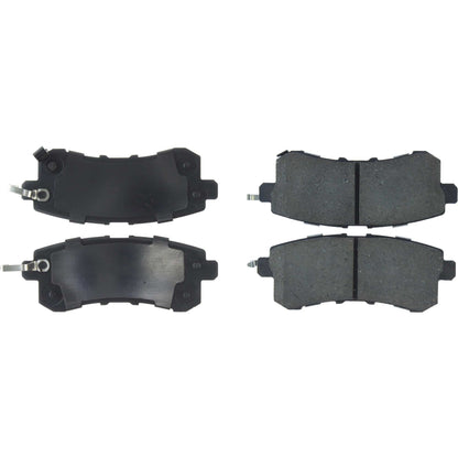 Centric Parts Premium Ceramic Brake Pads with Shims and Hardware 301.15100