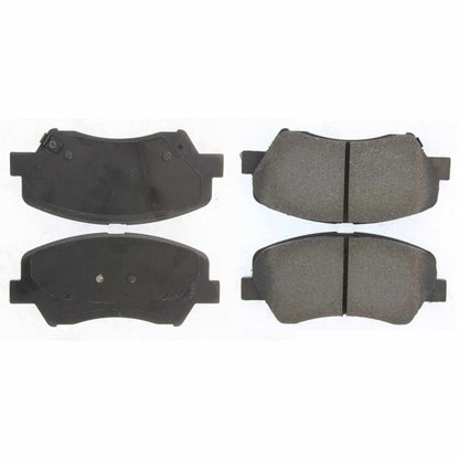 Centric Parts Disc Brake Pad Set Premium Ceramic with Shims and Hardware for 2011-2016 Hyundai Elantra Coupe 2013-2014 301.15430