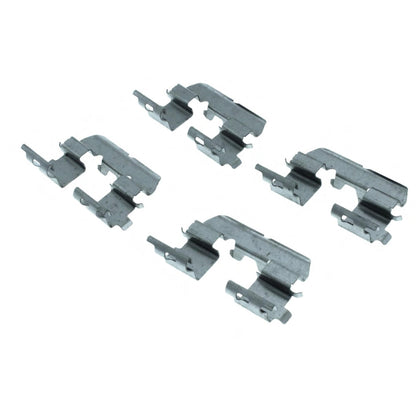 Centric Parts Disc Brake Pad Set with High Performance Shims for Passenger Cars and Light Duty Trucks 301.15510