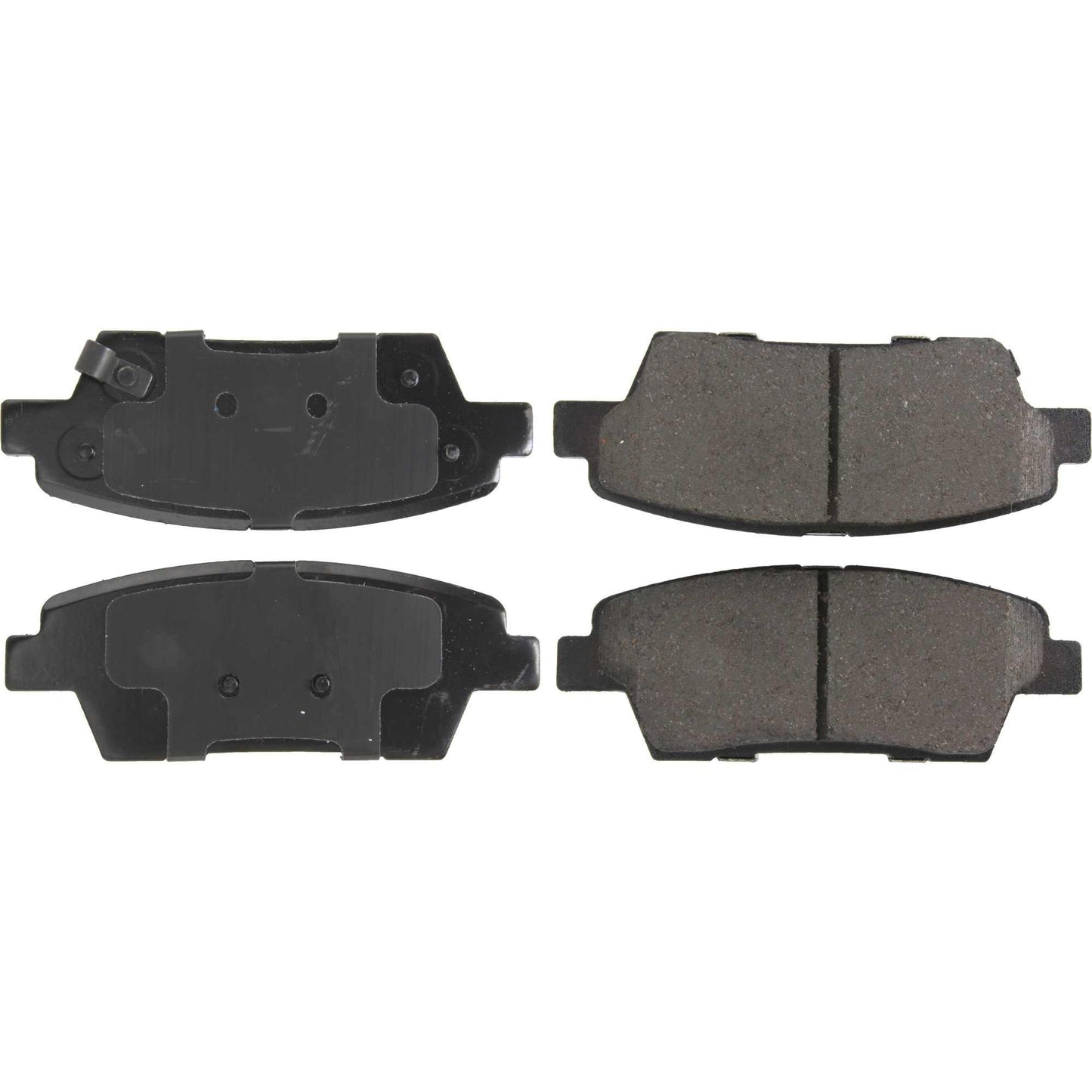 Centric Parts Disc Brake Pad Set with High Performance Shims for Passenger Cars and Light Duty Trucks 301.15510