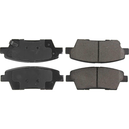 Centric Parts Disc Brake Pad Set with High Performance Shims for Passenger Cars and Light Duty Trucks 301.15510