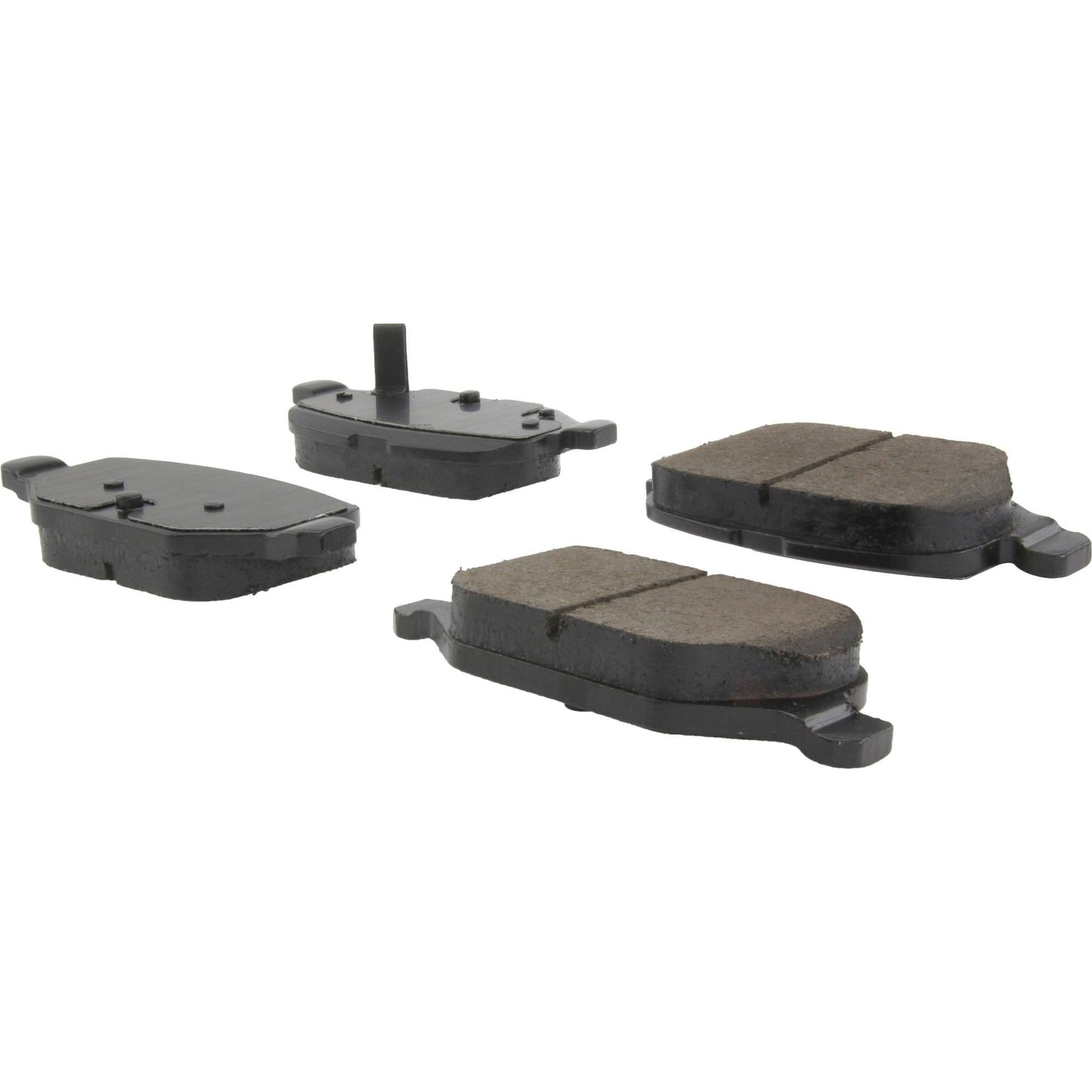 Centric Parts Disc Brake Pad Set Premium Ceramic with Shims and Hardware for 2009-2019 Fiat 500, 2007-2009 Panda, 2011-2012 Panda, 2015-2017 Ram 700 301.15690