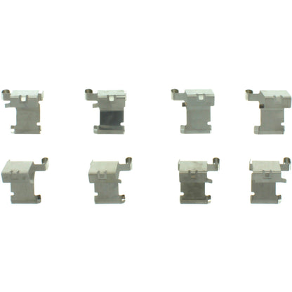 Centric Parts Disc Brake Pad Set Premium Ceramic with Shims and Hardware for 2013-2019 Ford Explorer, Flex, Police Interceptor