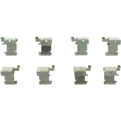 StopTech Premium Ceramic Brake Pads with Shims and Hardware 301.16110