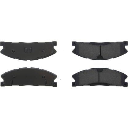 Centric Parts Disc Brake Pad Set Premium Ceramic with Shims and Hardware for 2013-2019 Ford Explorer, Flex, Police Interceptor