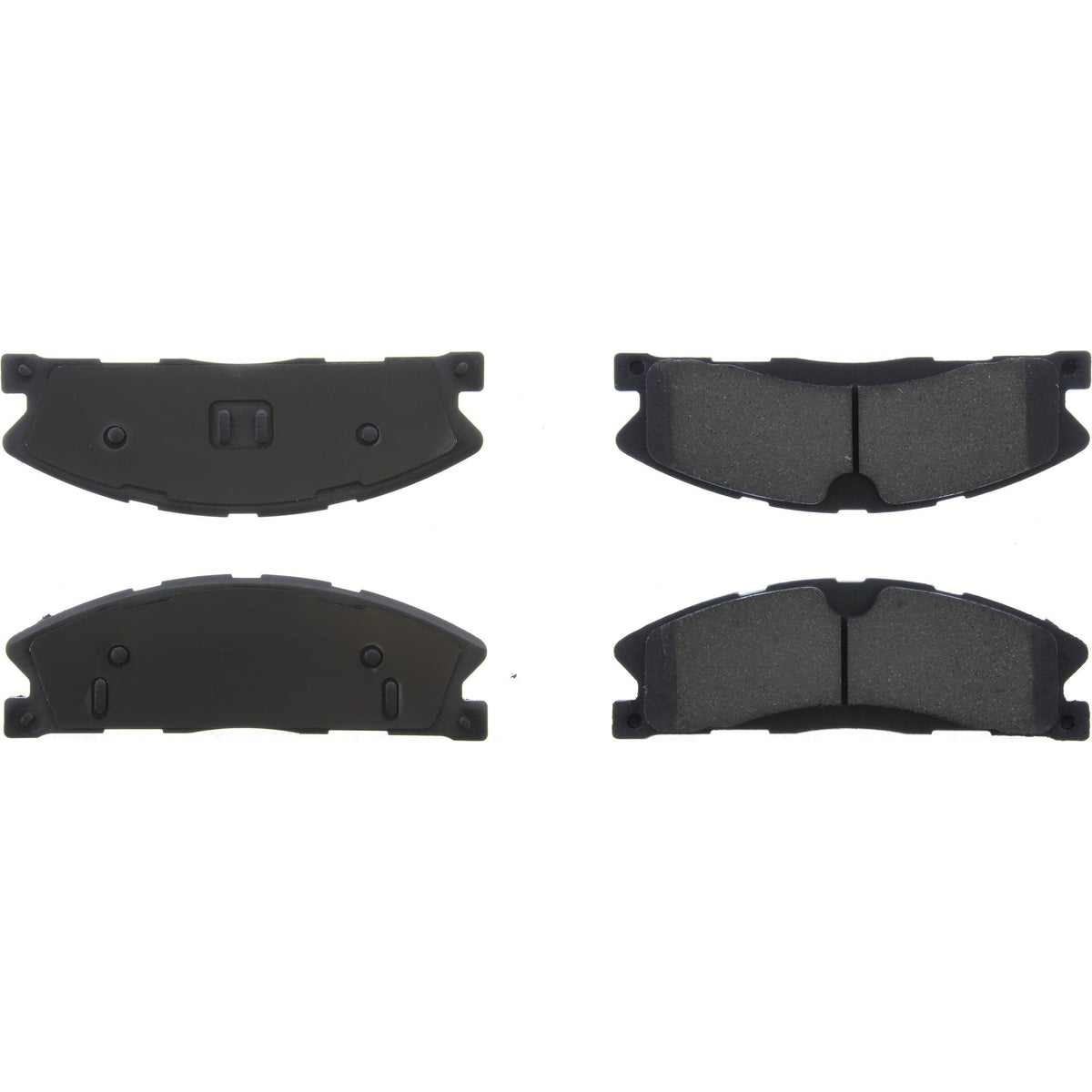 StopTech Premium Ceramic Brake Pads with Shims and Hardware 301.16110