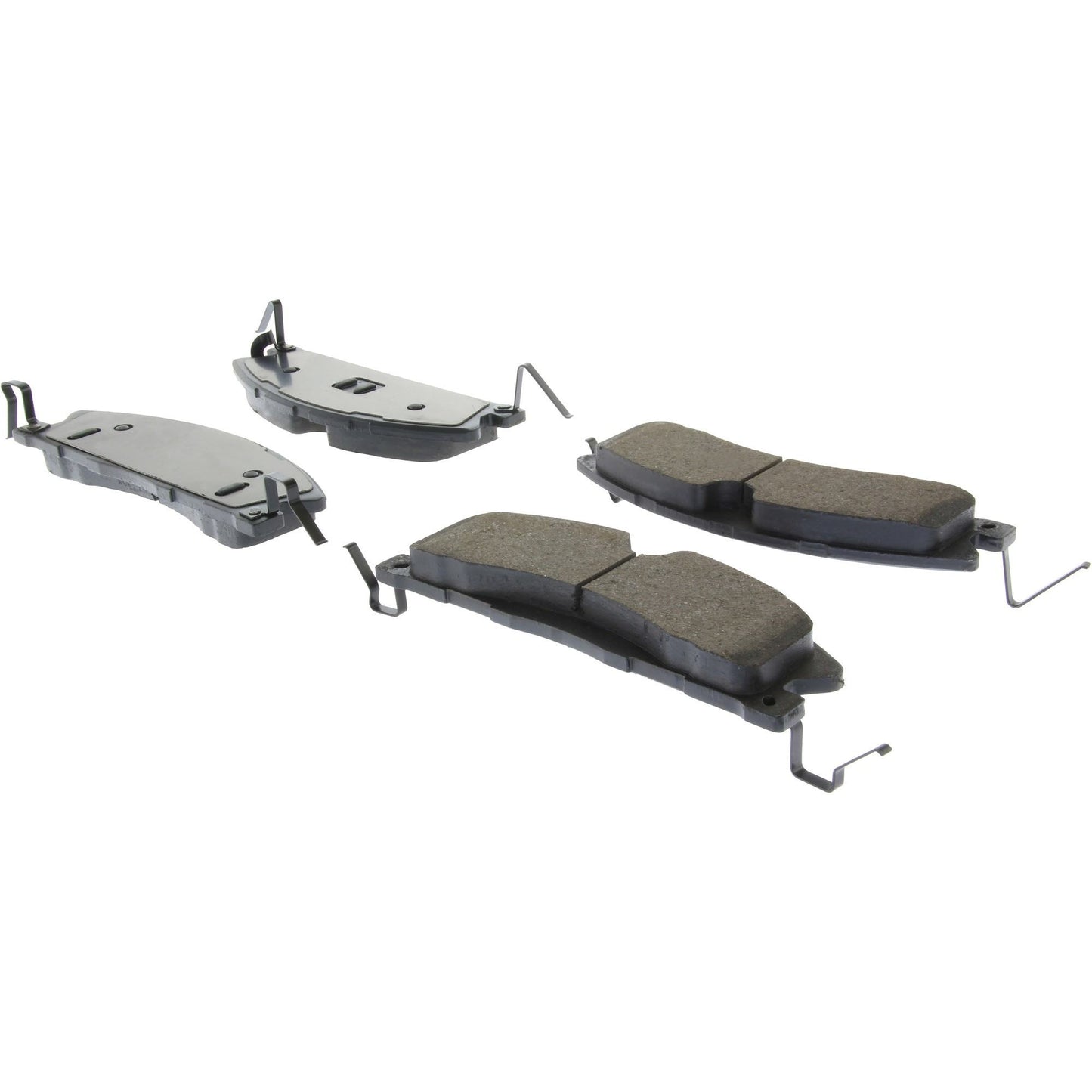 StopTech Premium Ceramic Brake Pads with Shims and Hardware 301.16111