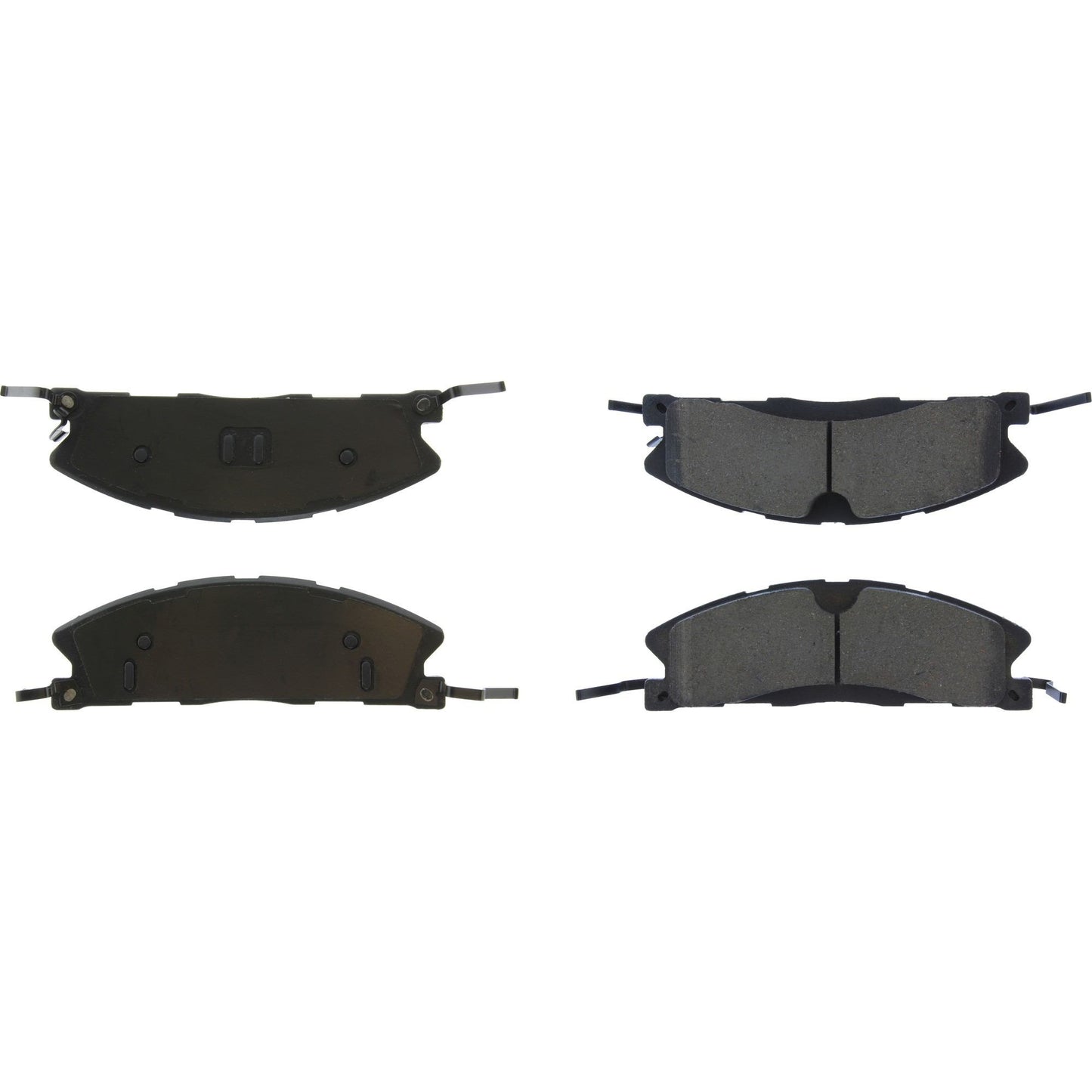 Centric Parts Disc Brake Pad Set with High Performance Shims for 100% Asbestos Free Formula 301.16111