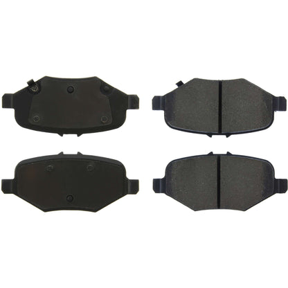 Centric Parts Disc Brake Pad Set with High Performance Shims for Passenger Cars and Light Duty Trucks 301.16120