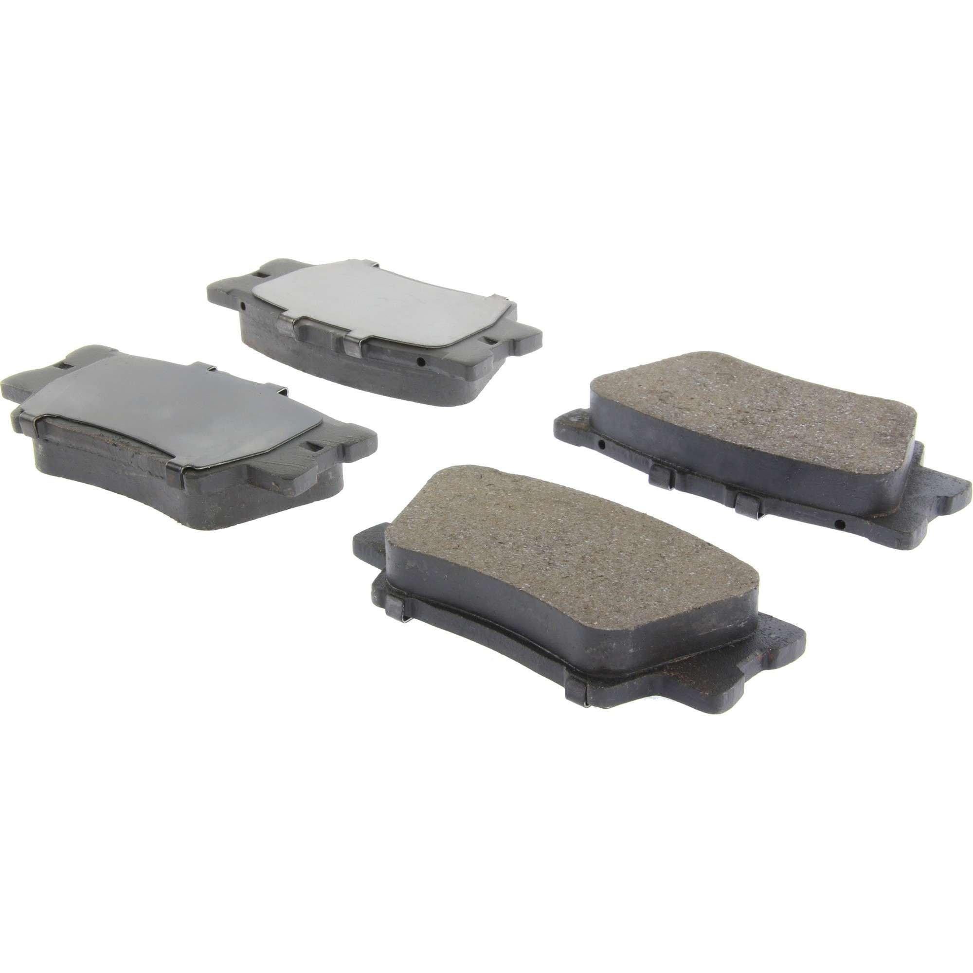 StopTech Premium Ceramic Brake Pads with Shims and Hardware 301.16320