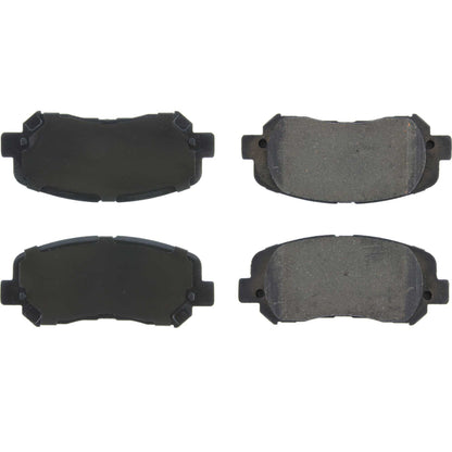 Centric Parts Disc Brake Pad Set Premium Ceramic with Shims and Hardware for 2014-2022 Jeep Cherokee 301.16403