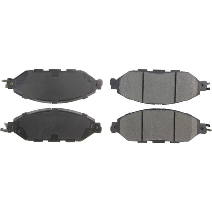 Centric Parts Premium Ceramic Brake Pads with Shims and Hardware 301.16490