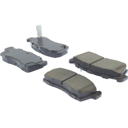 Centric Parts Disc Brake Pad Set Premium Ceramic with Shims and Hardware for 2012-2016 Mitsubishi i-MiEV 301.16580