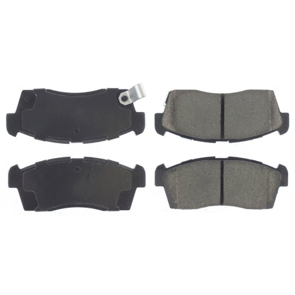 Centric Parts Disc Brake Pad Set Premium Ceramic with Shims and Hardware for 2012-2016 Mitsubishi i-MiEV 301.16580