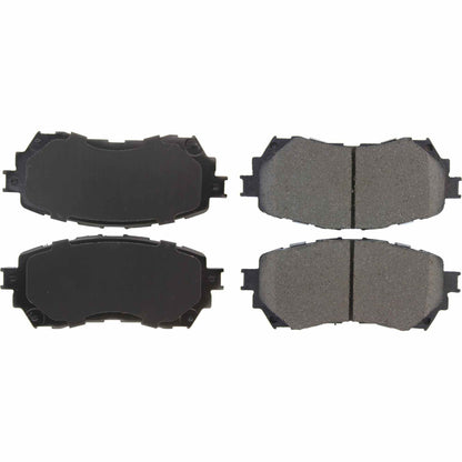 Centric Parts Disc Brake Pad Set with High Performance Shims for Passenger Cars and Light Duty Trucks 301.17110
